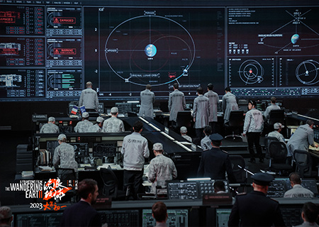 leyu.乐鱼LED显示屏在电影《流浪地球2》中大放异彩