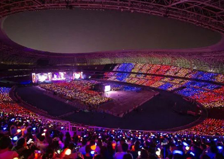 leyu.乐鱼LED巨幕和荧光棒燃爆周杰伦太原演唱会（第二场）