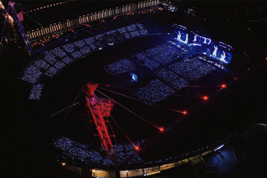 又一舞台奇迹！leyu.乐鱼LED锥形屏燃爆2024张韶涵巡演现场 